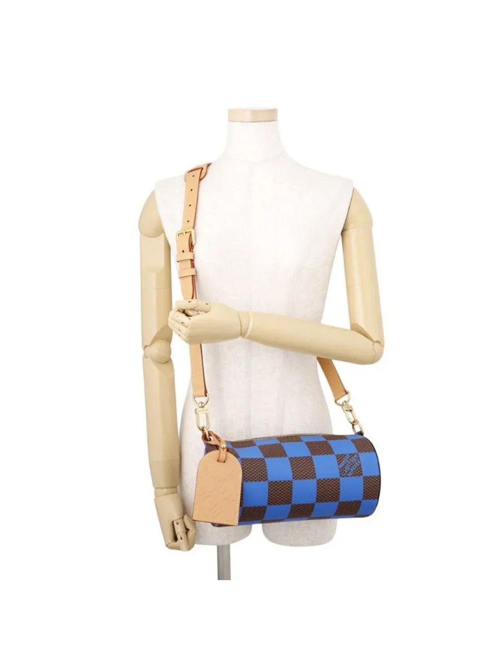 Louis Vuitton Shoulder Bag Damier Pop Soft Polochon 2-Way